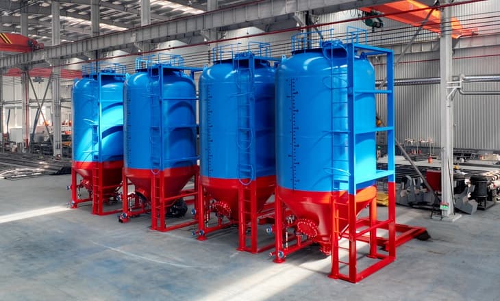 Barite Bulk Silos